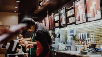 Starbucks workers